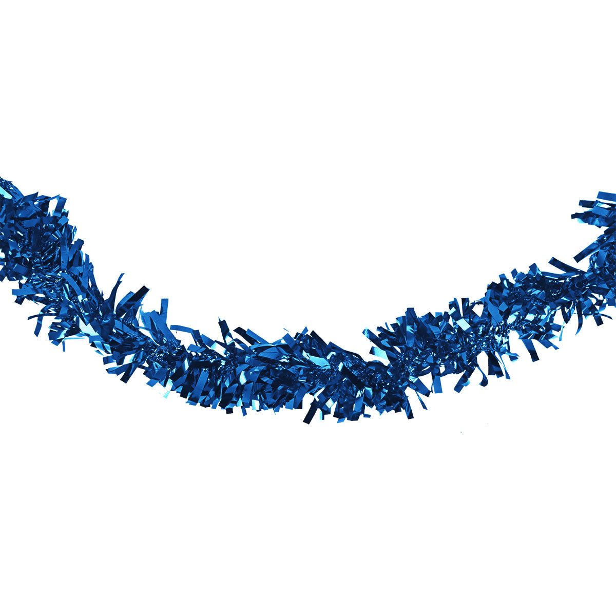 Guirnalda Navideña, Color Azul, Tinsel, 2.5 m