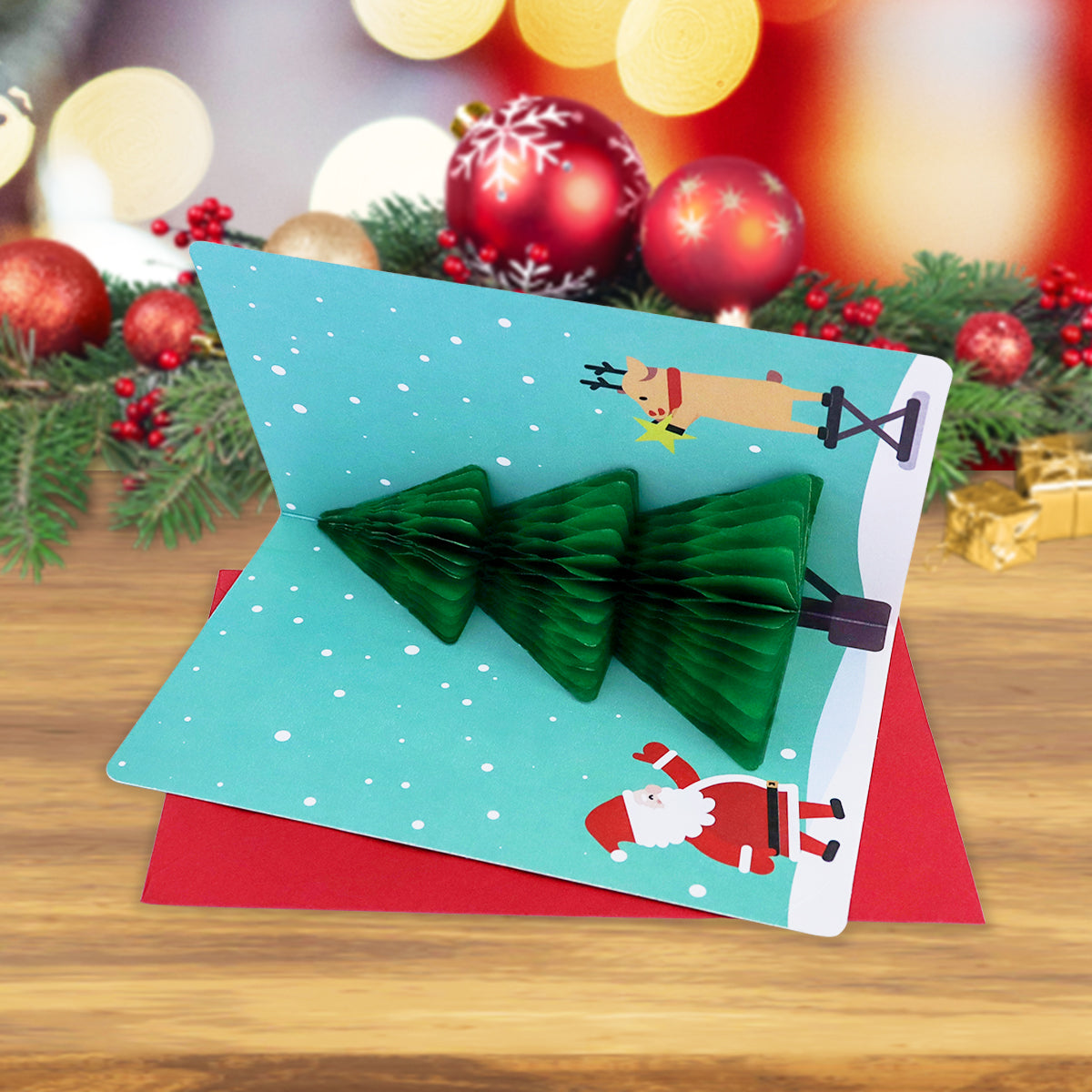 Tarjeta de Felicitación para Navidad