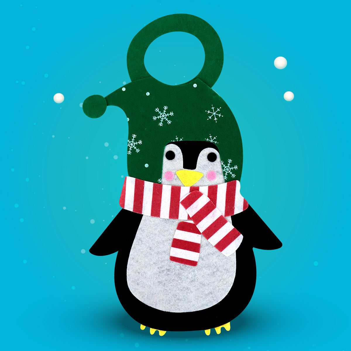 Adorno para Picaporte de Pingüino