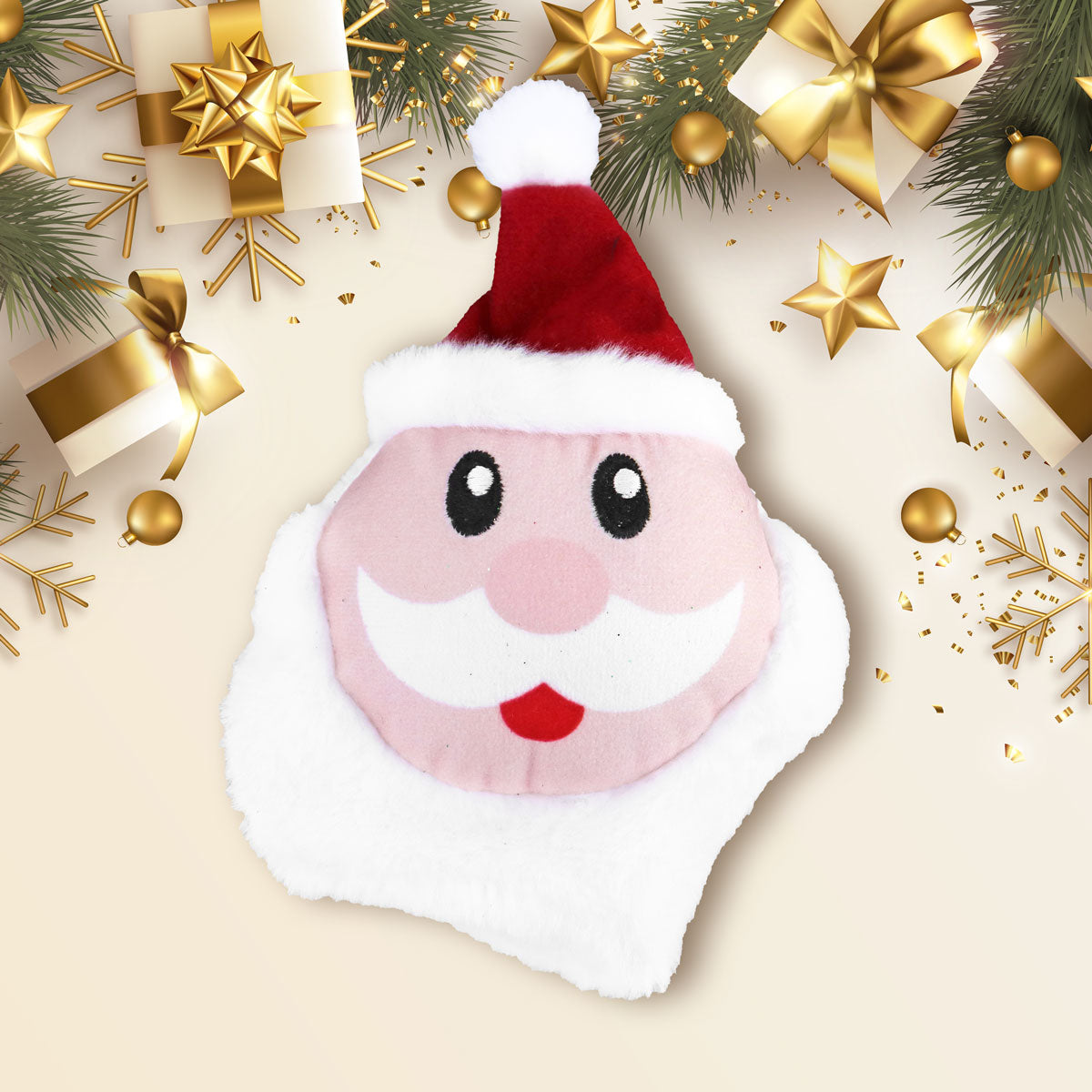 Santa Claus de Peluche para Mascotas