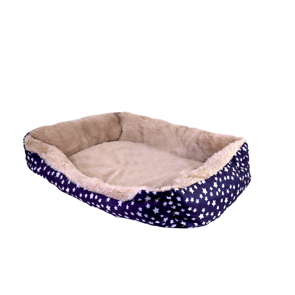 Cama para Mascota, color Azul Marino, 38x24x11cm