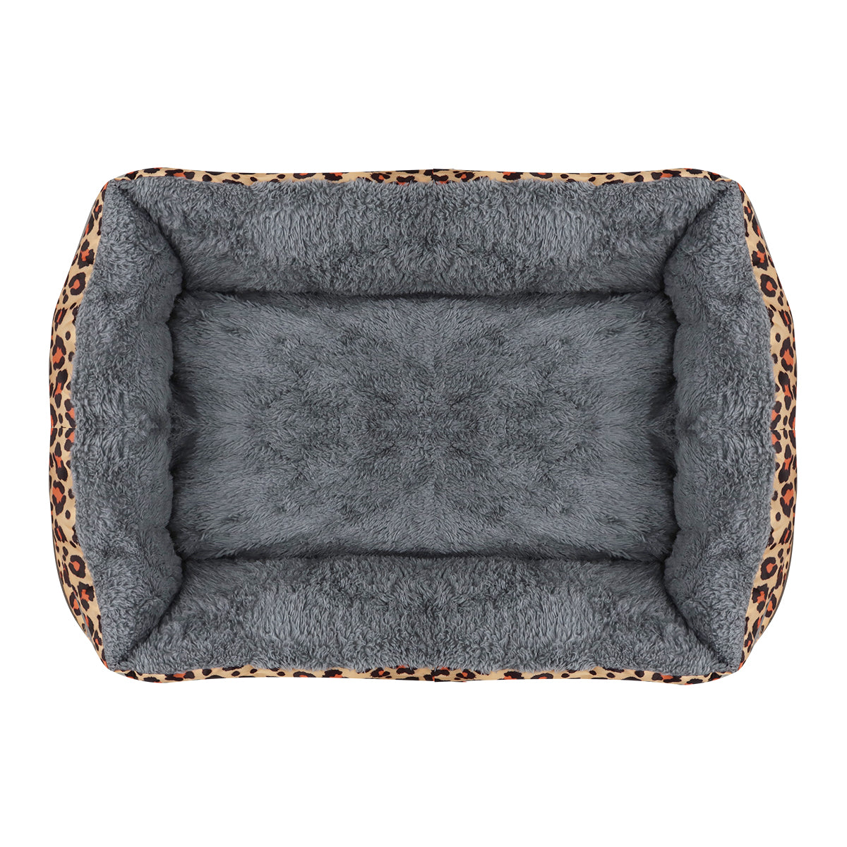 Cama con Diseño de Leopardo para Mascota