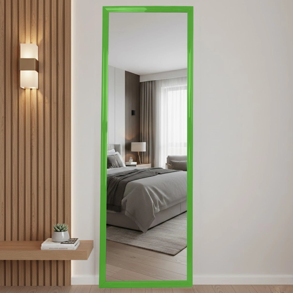 Espejo Grande, Color Verde