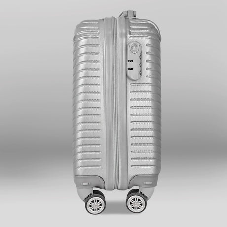 Maleta de Viaje Luzzia, Color Gris 40.6x19x30cm