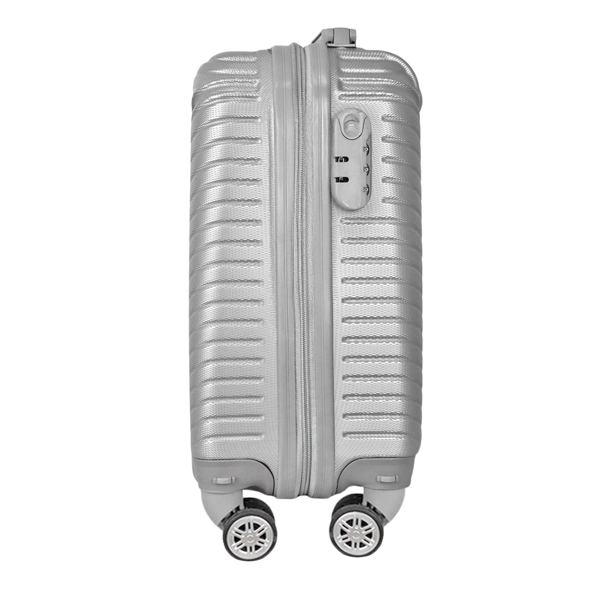 Maleta de Viaje Luzzia, Color Gris 40.6x19x30cm