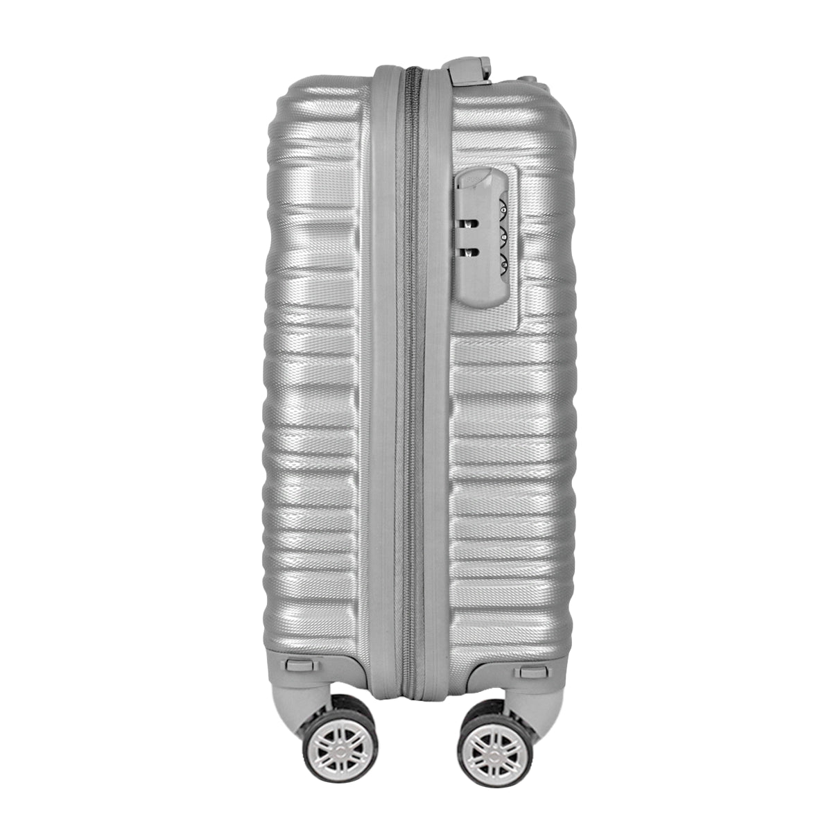 Maleta de Viaje Volarex, Color Gris 40.6x19x30cm