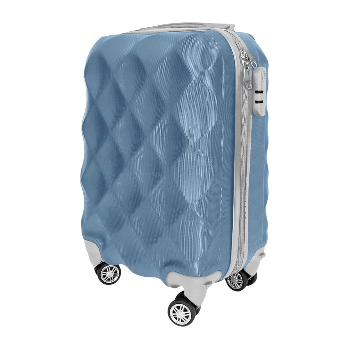 Maleta de Viaje Atenas, Color Azul, 40.6x19x30cm