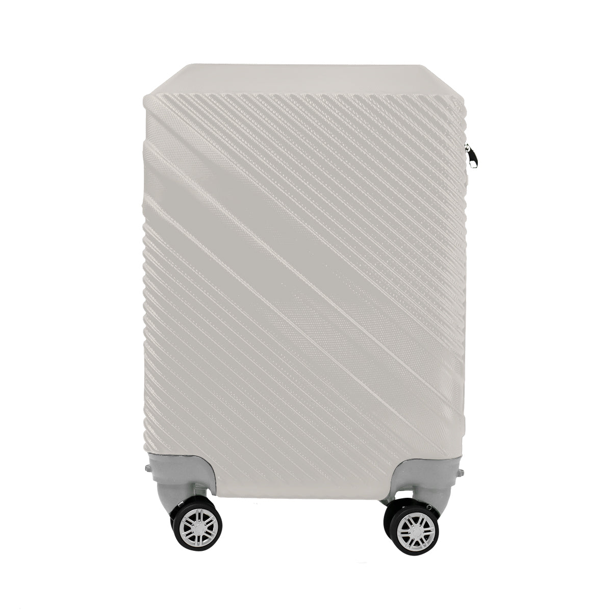 Maleta de Viaje, color Crema 40.6x19x30cm