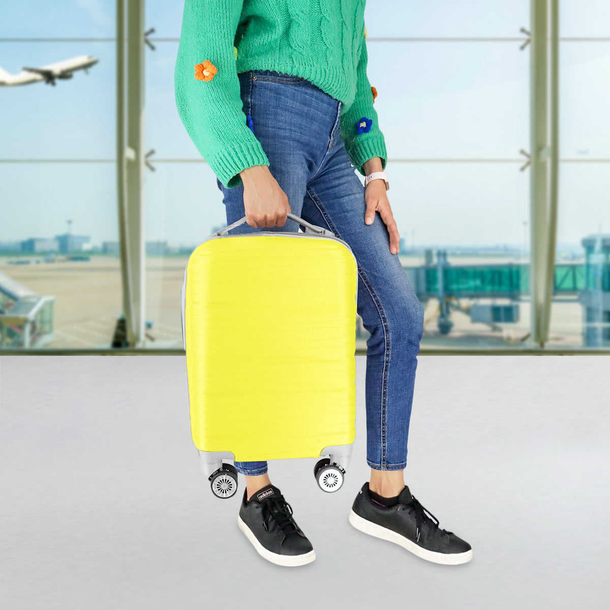 Maleta de Viaje Estrella, color Lima 40.6cm