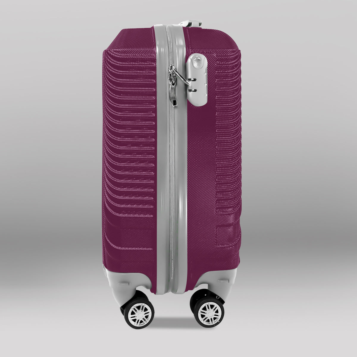 Maleta de Viaje, color Morado 40.6x19x30cm