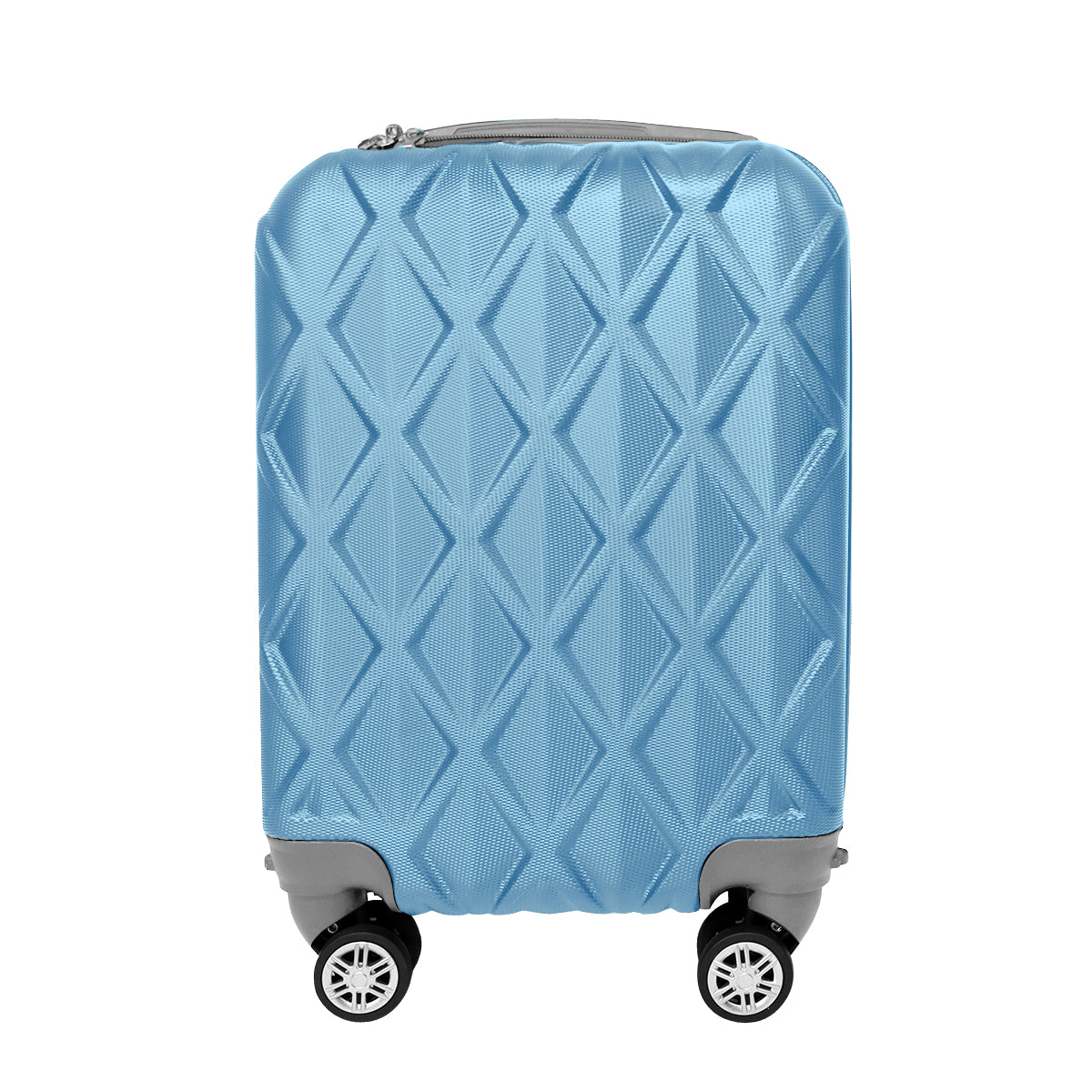 Maleta de Viaje, color Azul Cielo 40.6x19x30cm