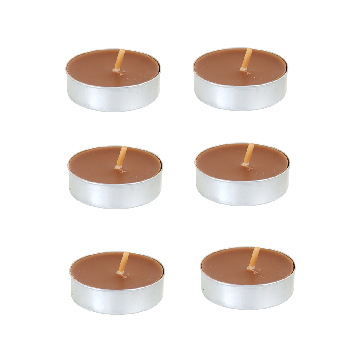 Velas de Té Naranja, 10 piezas