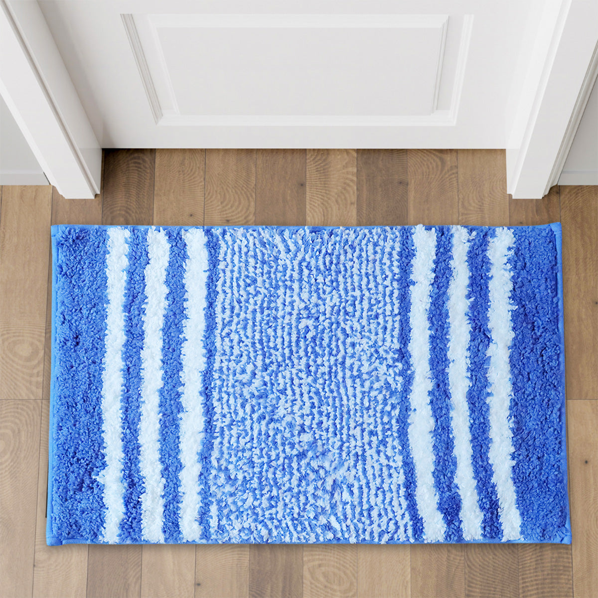 Tapete Decorativo Afelpado color Azul