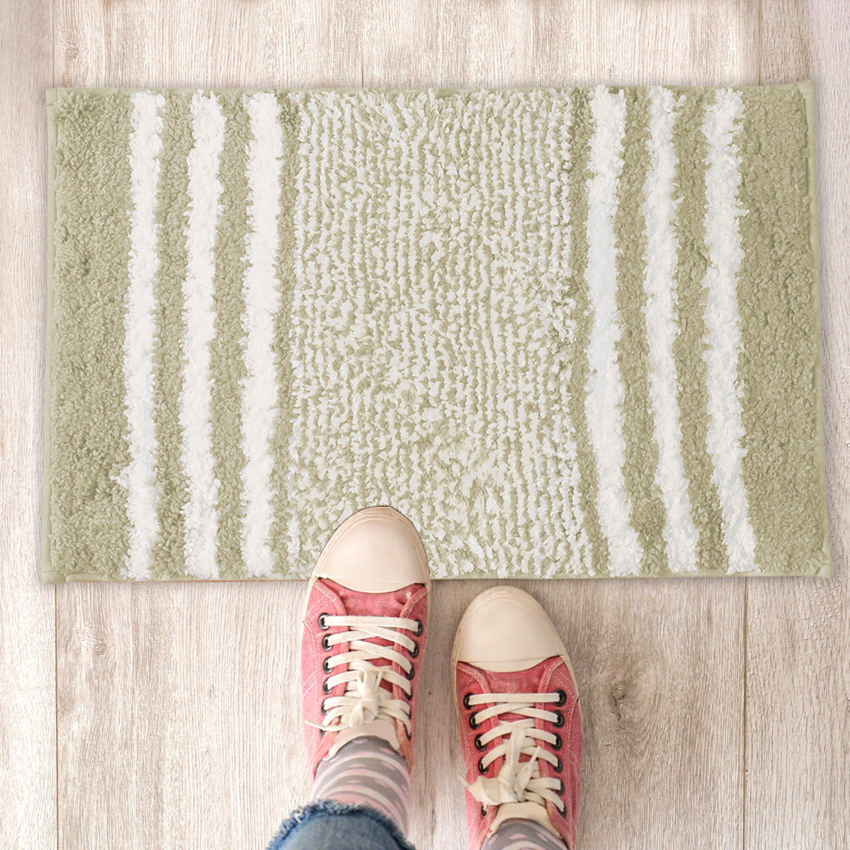 Tapete Decorativo Afelpado color Beige