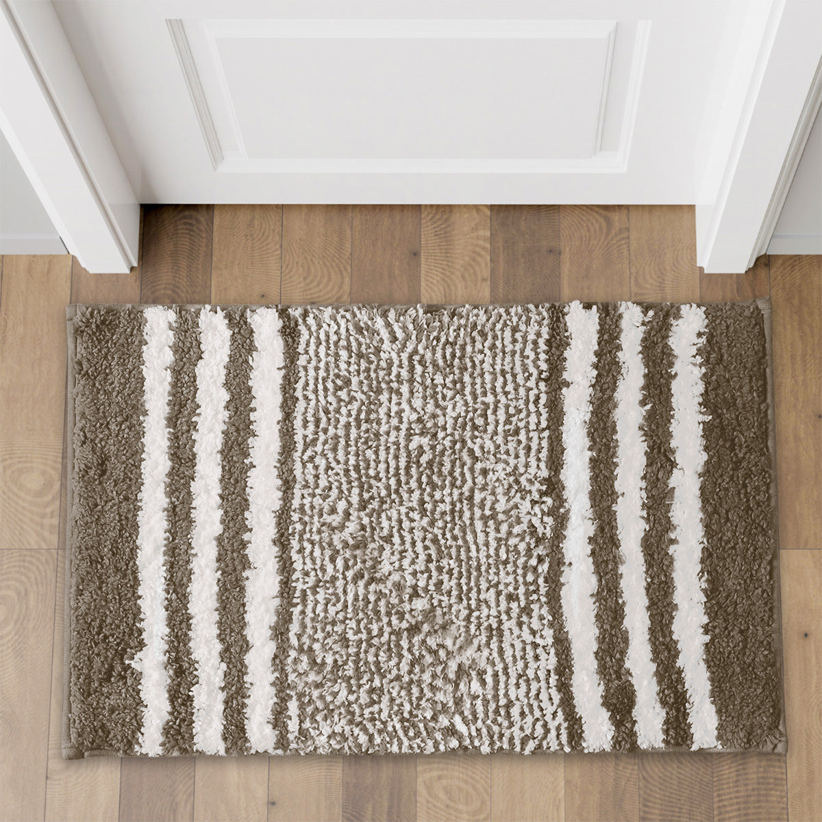 Tapete Decorativo Afelpado color Café