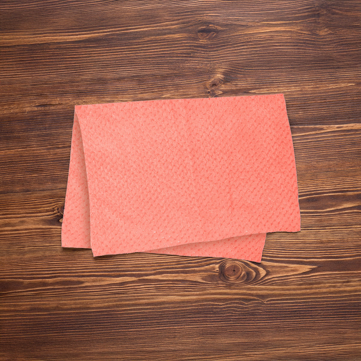 Set de 2 Trapos Multiusos, Color Salmón