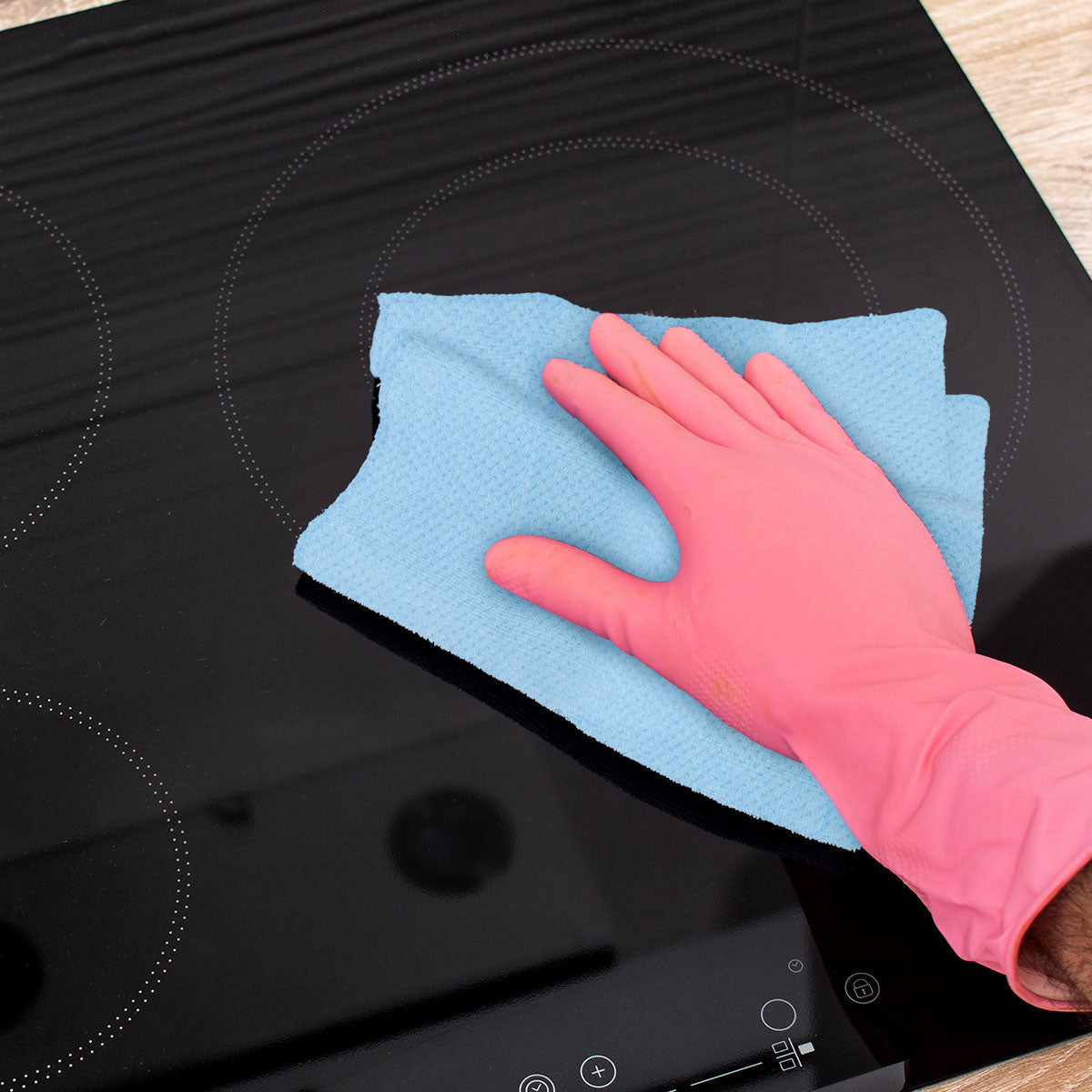 Set de 2 Trapos Multiusos, Color Azul Cielo