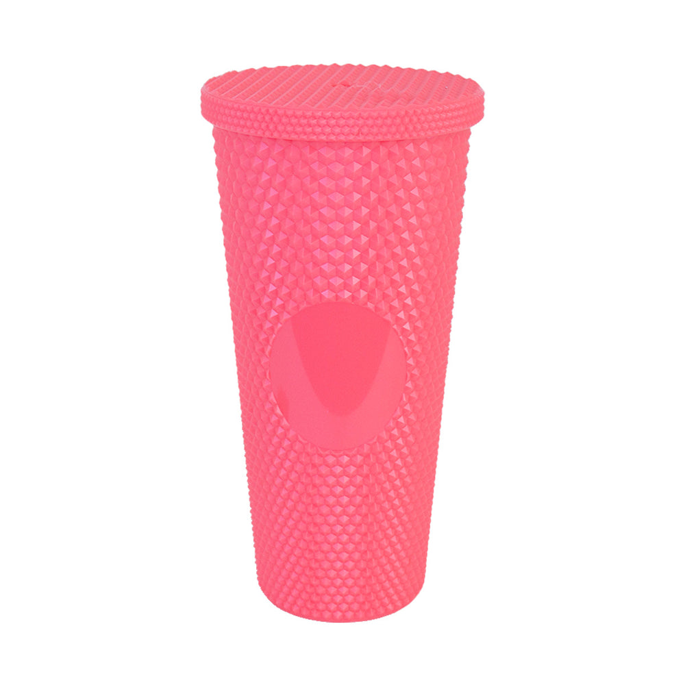 Vaso Texturizado color Rosa, 650ml