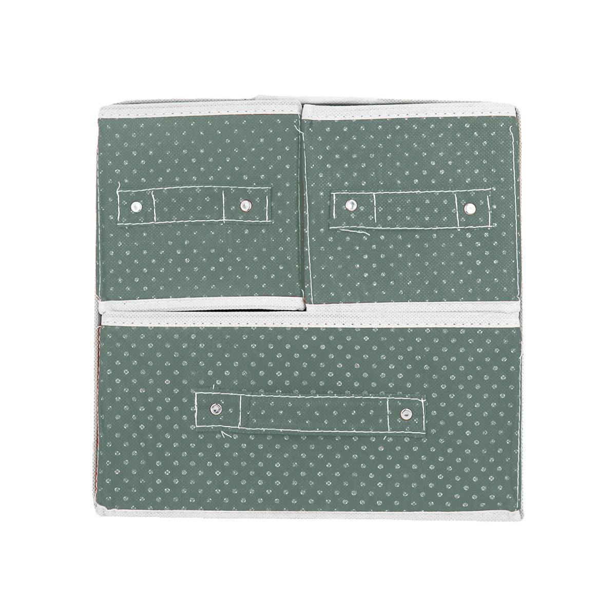 Caja Non Woven color Olivo para Almacenamiento