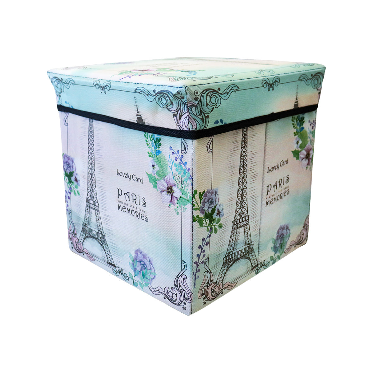 Caja Cuadrada para Almacenamiento, Diseño de Paris