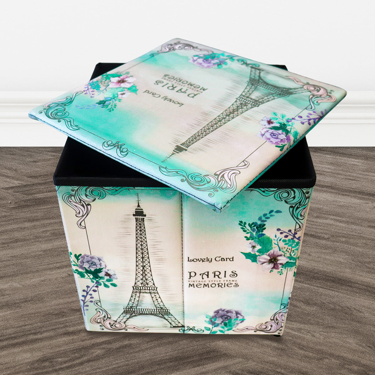 Caja Cuadrada para Almacenamiento, Diseño de Paris