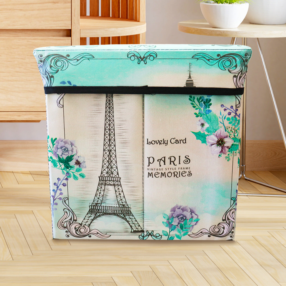 Caja Cuadrada para Almacenamiento, Diseño de Paris