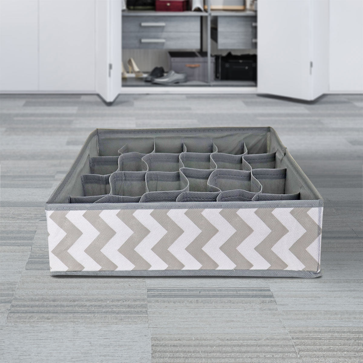 Caja de Almacenamiento, Non Woven, Diseño de Zig Zag