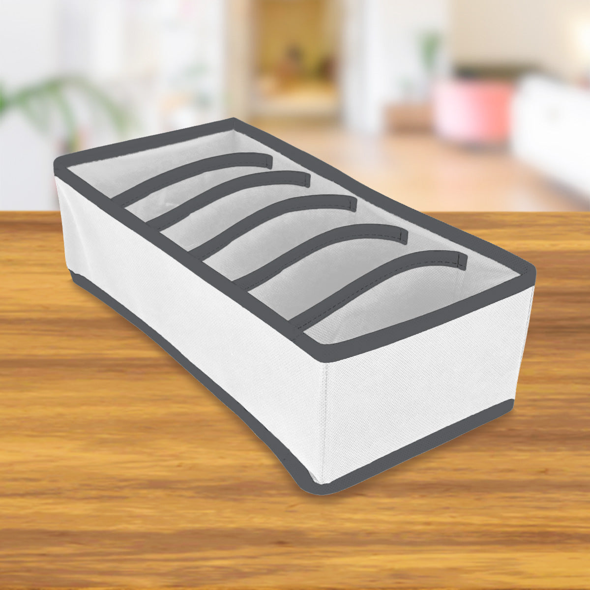 Caja de Almacenamiento, Non Woven, color Hueso, 30x15x10cm