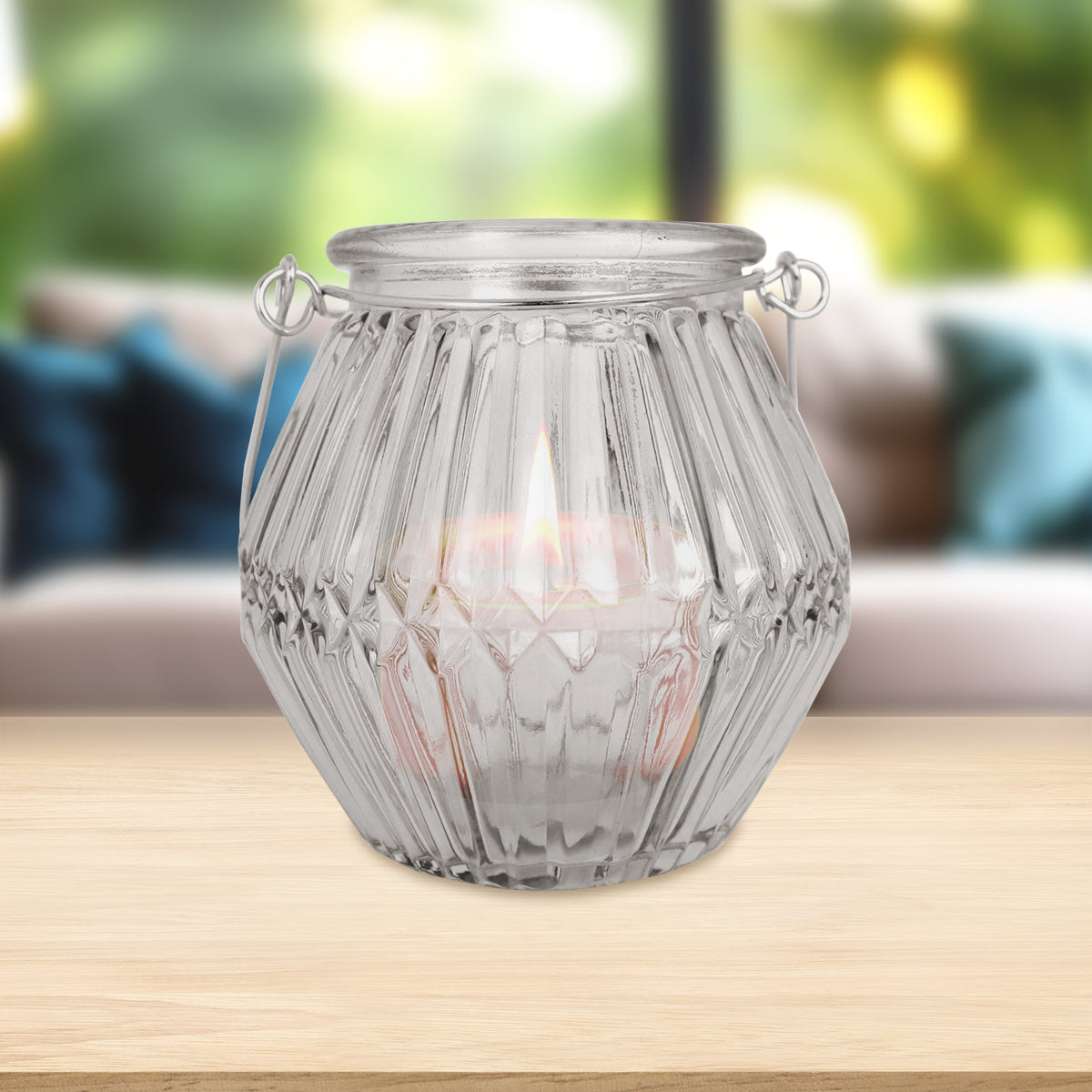 Portavela Colgante color Humo