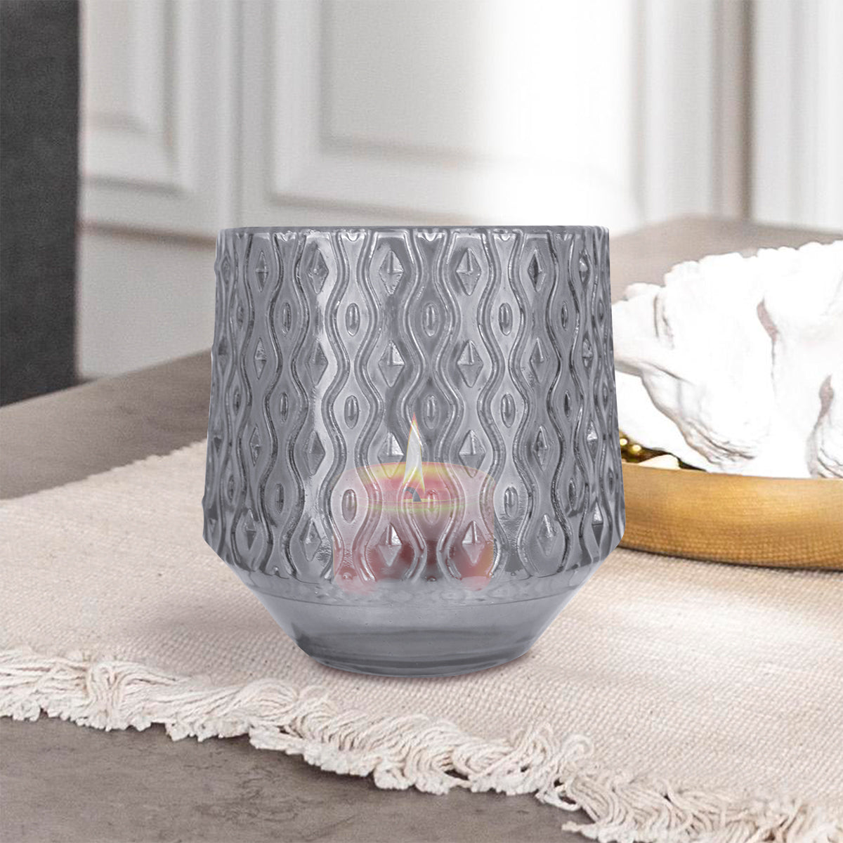 Portavela Clásico color Negro