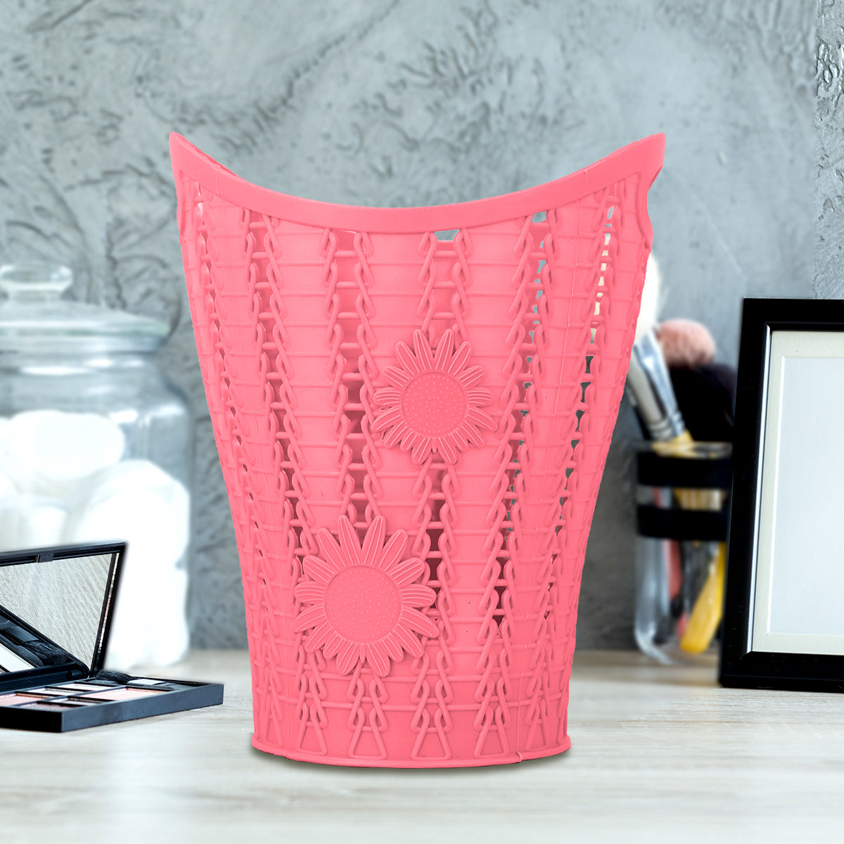 Canasta Organizadora Multiusos, color Durazno, 14cm