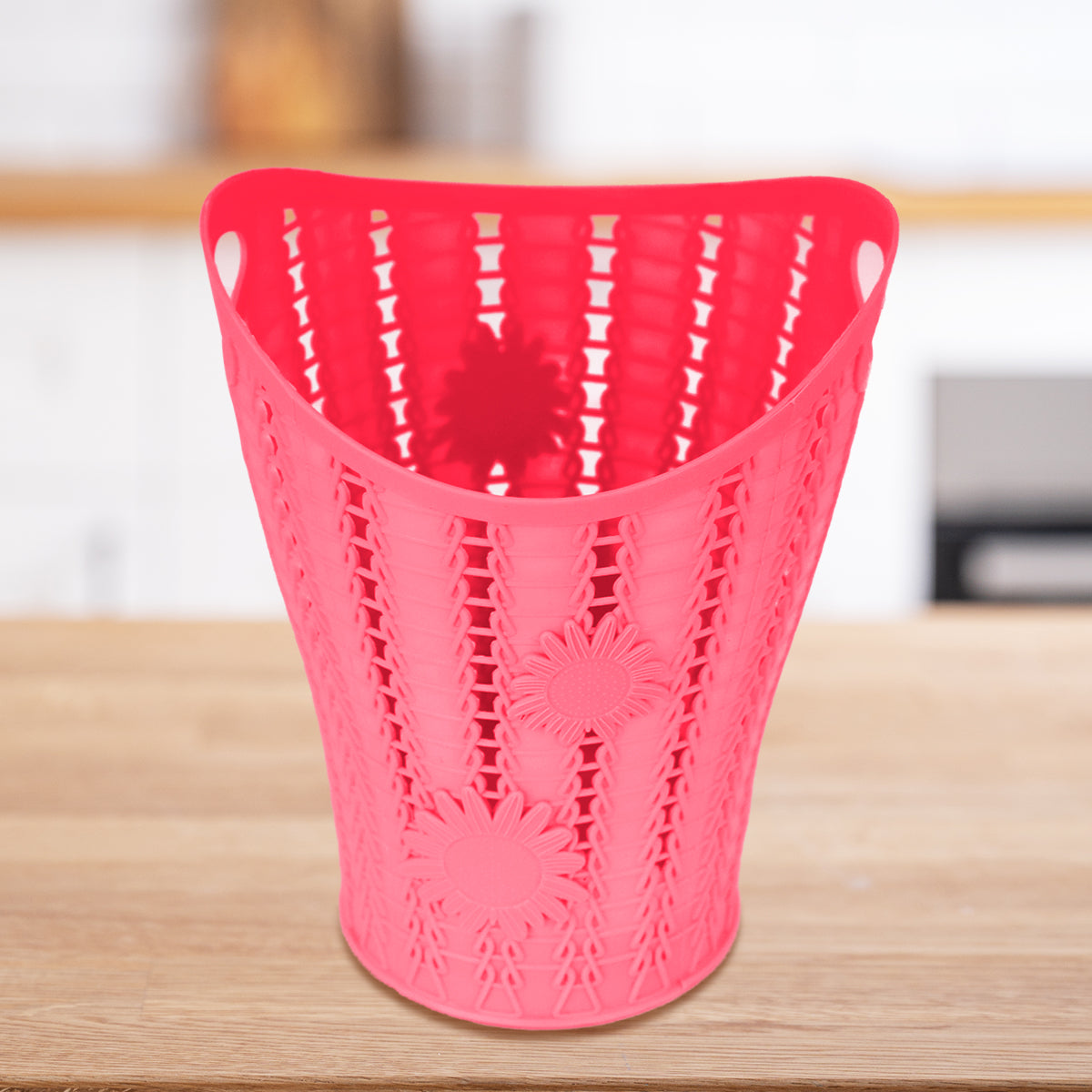 Canasta Organizadora Multiusos, color Durazno, 14cm