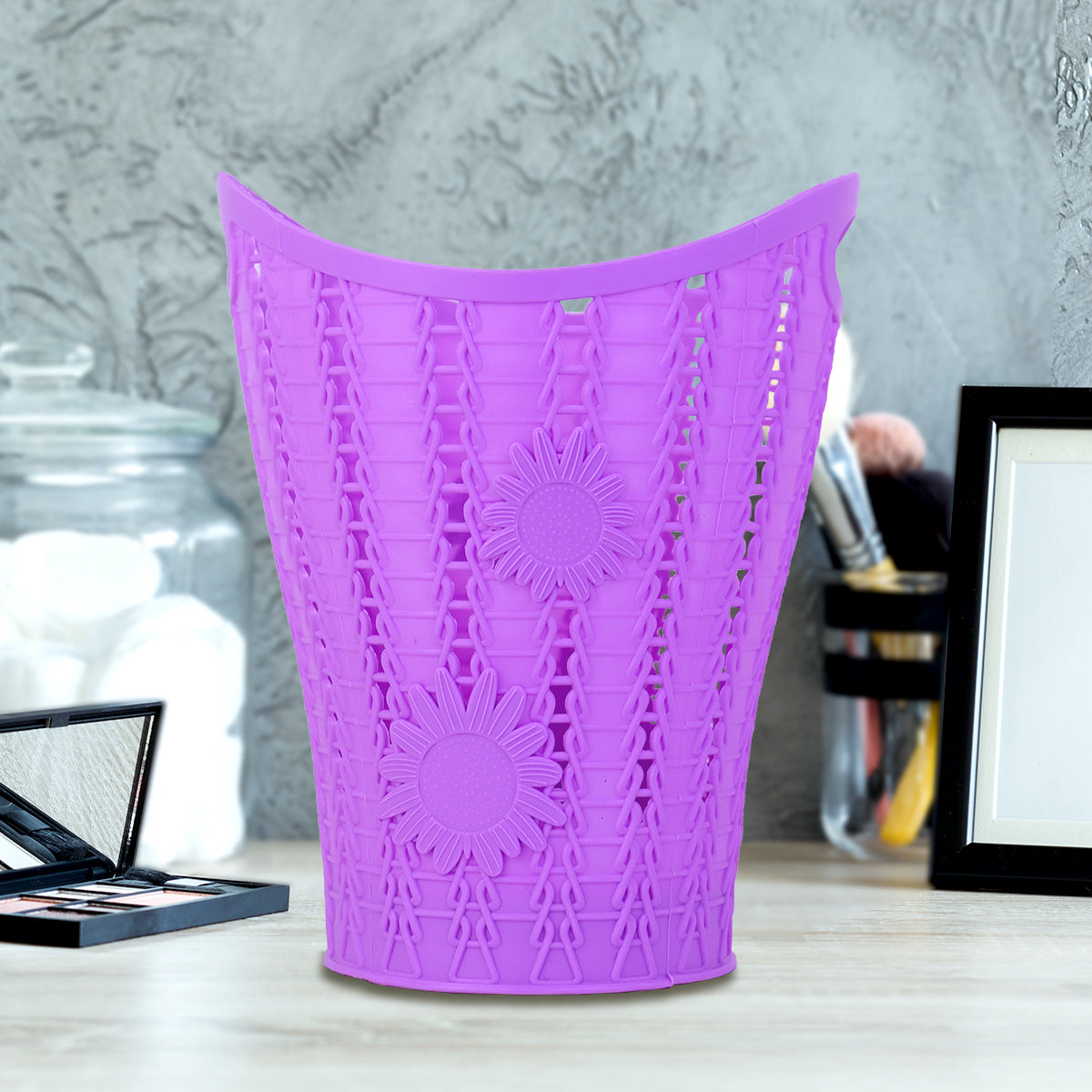 Canasta Organizadora Multiusos, color Lila, 14cm