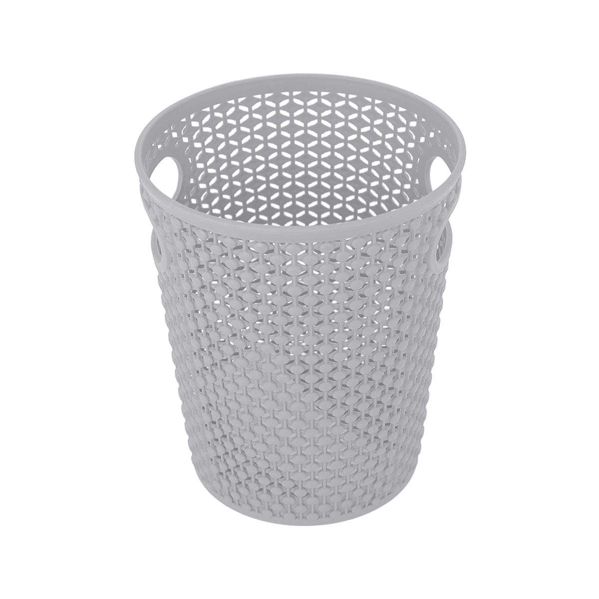 Canasta Calada Organizadora Multiusos color Gris, 16cm