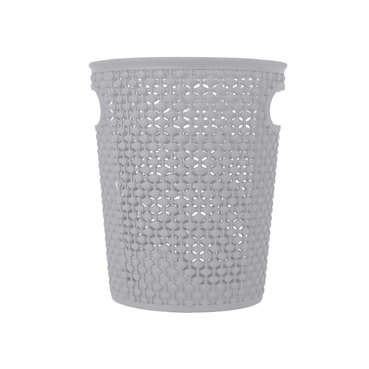 Canasta Calada Organizadora Multiusos color Gris, 16cm