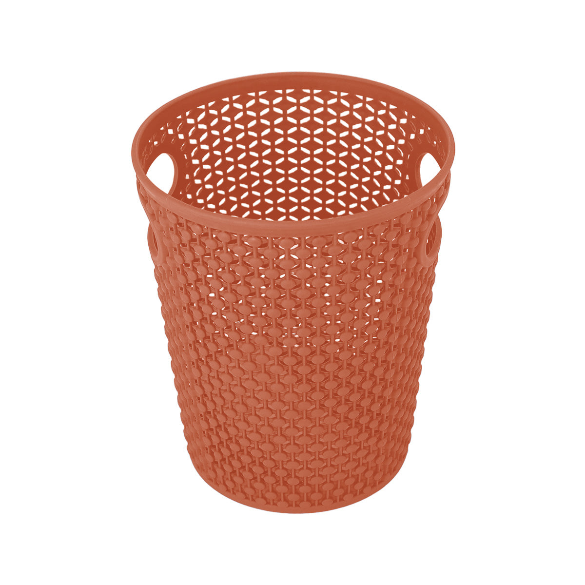 Canasta Calada Organizadora Multiusos color Naranja, 16cm