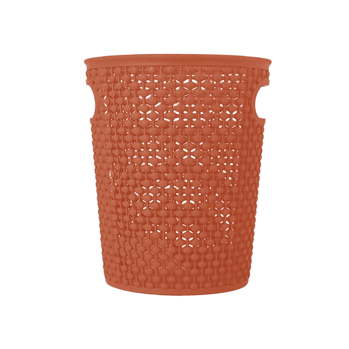 Canasta Calada Organizadora Multiusos color Naranja, 16cm