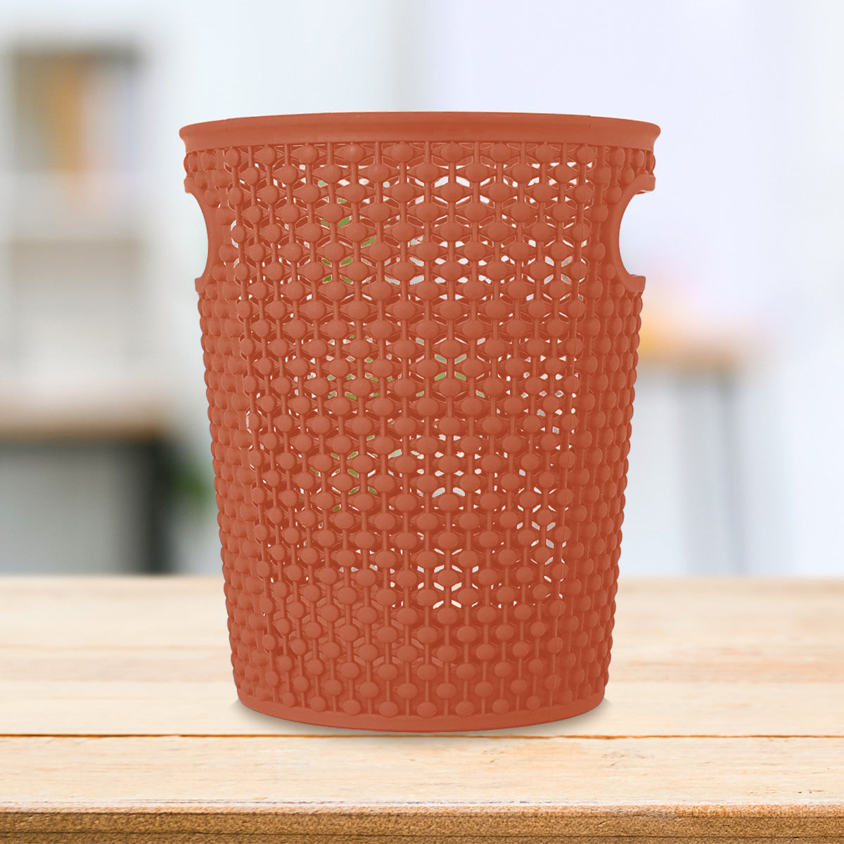 Canasta Calada Organizadora Multiusos color Naranja, 16cm