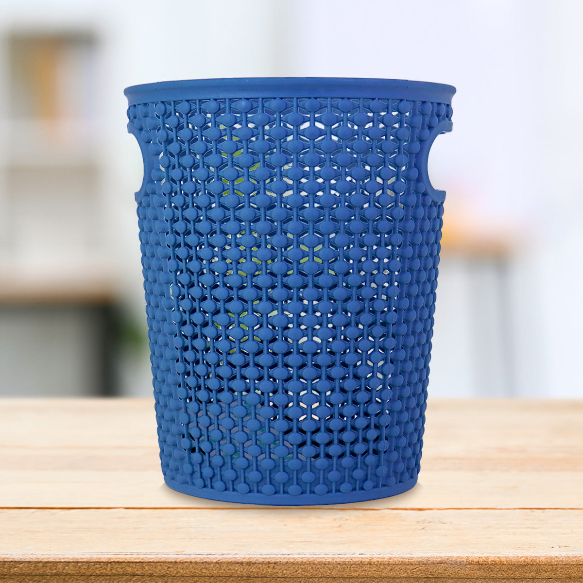 Canasta Calada Organizadora Multiusos color Azul, 16cm