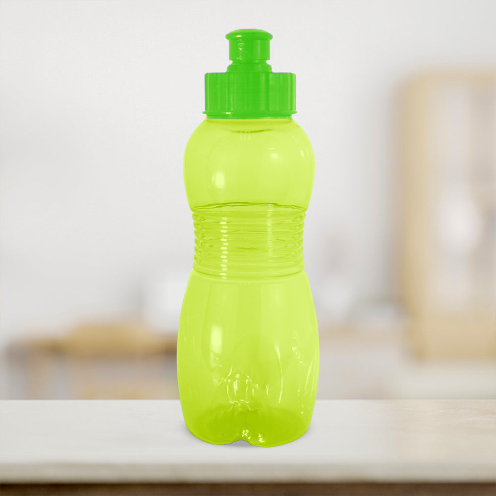 Botella de Plástico con Tapa color Verde