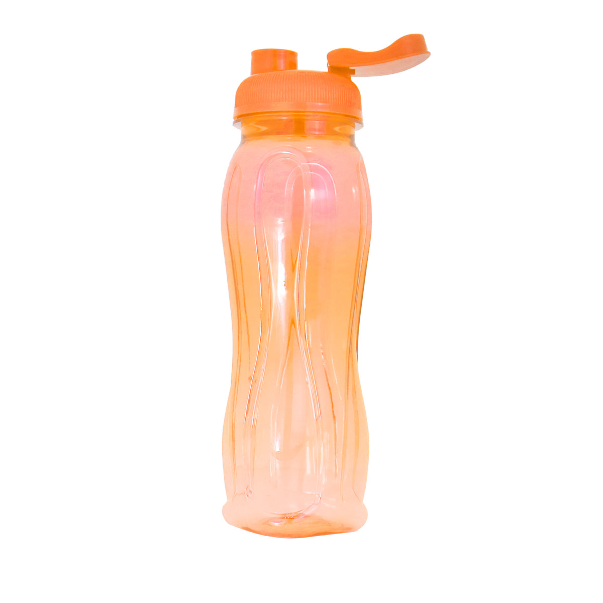 Botella de Plástico, color Naranja, 750ml