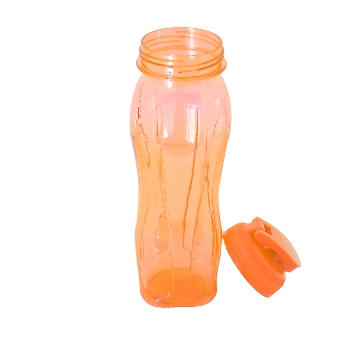 Botella de Plástico, color Naranja, 750ml