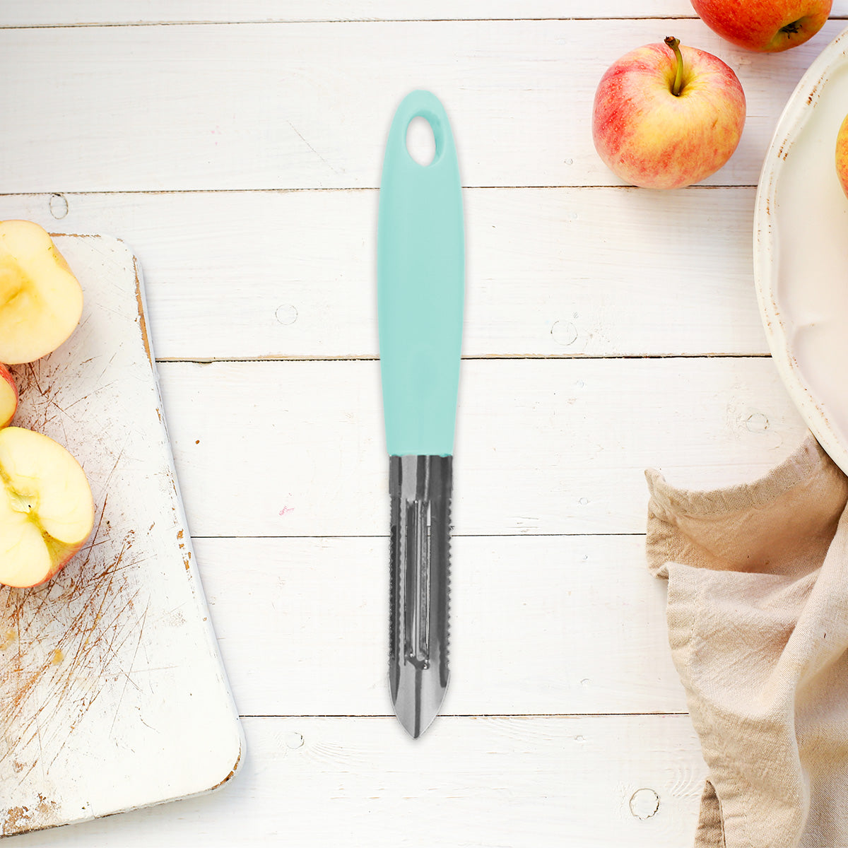 Inkanto, Pelador con Mango color Aqua