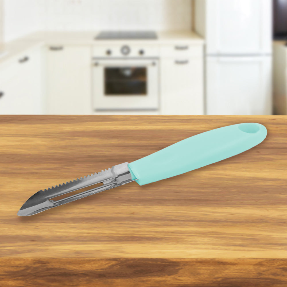 Inkanto, Pelador con Mango color Aqua