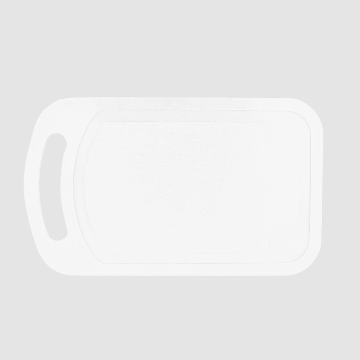 Tabla para Picar, Plástico, Color Blanco