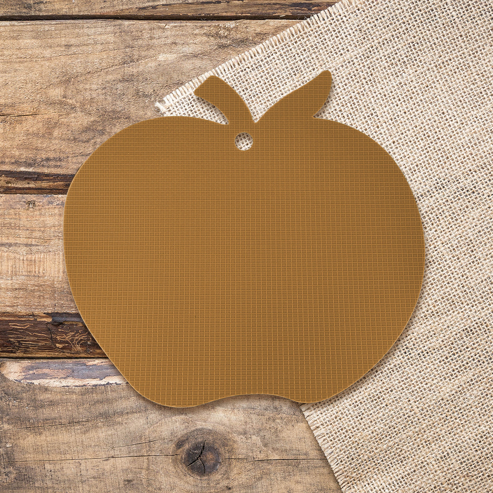 Tabla para Picar en Forma de Manzana, color Marrón