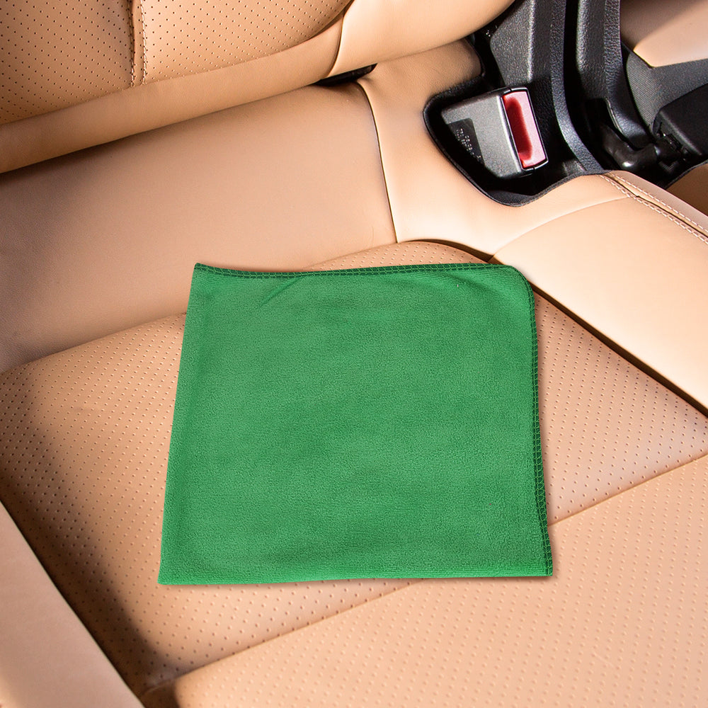 Toalla de Microfibra color Verde para Auto, 50x50cm, Tuning1