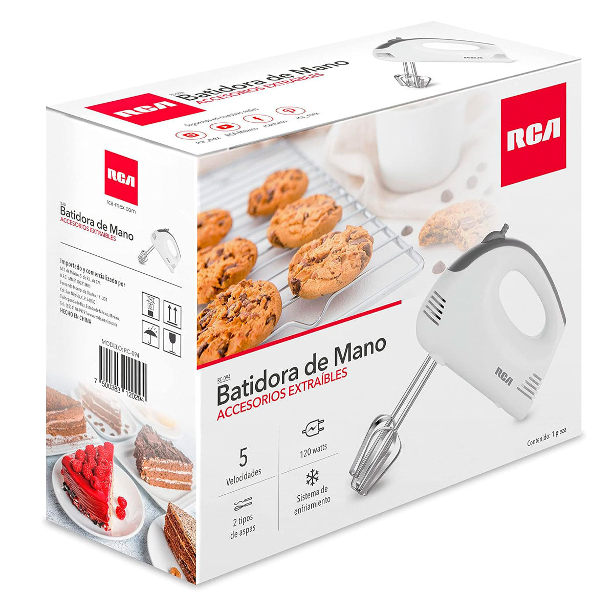 RCA Batidora Manual RC-094