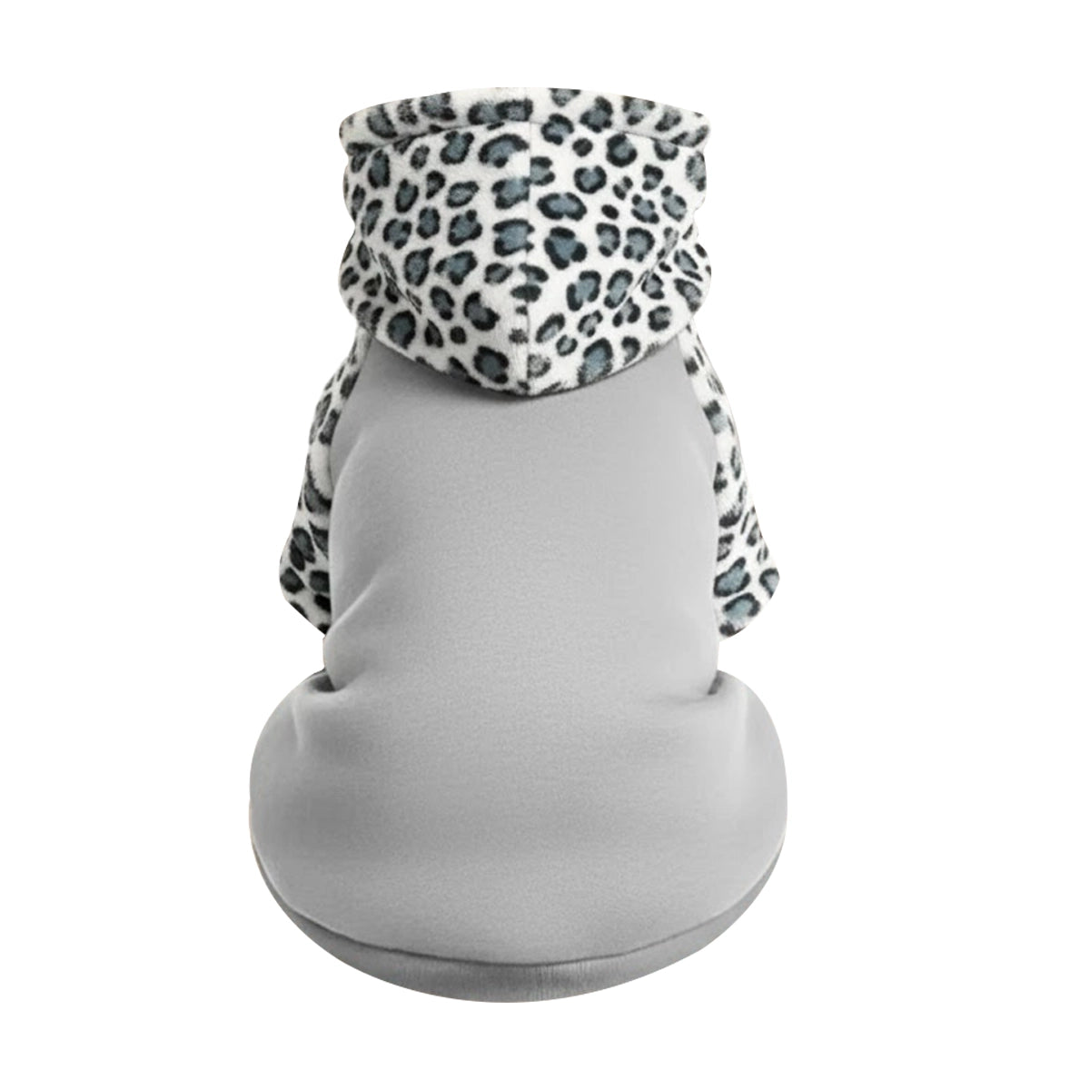 Sudadera para Mascota, Color Gris, Animal Print