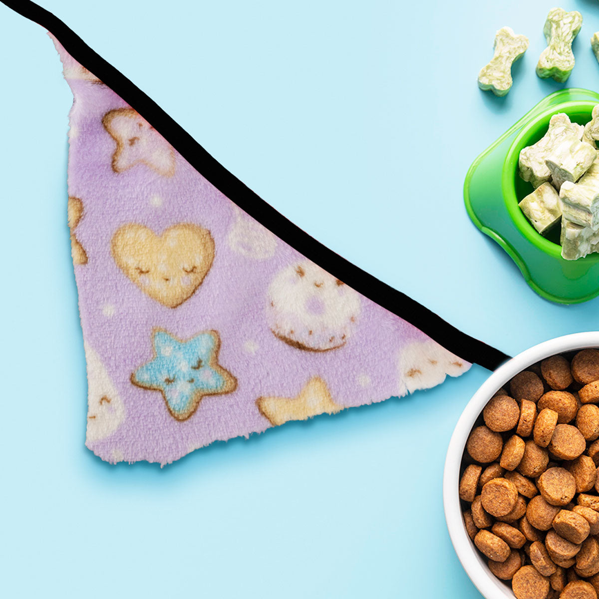 Pashmina para Mascotas con Diseño, color Lila